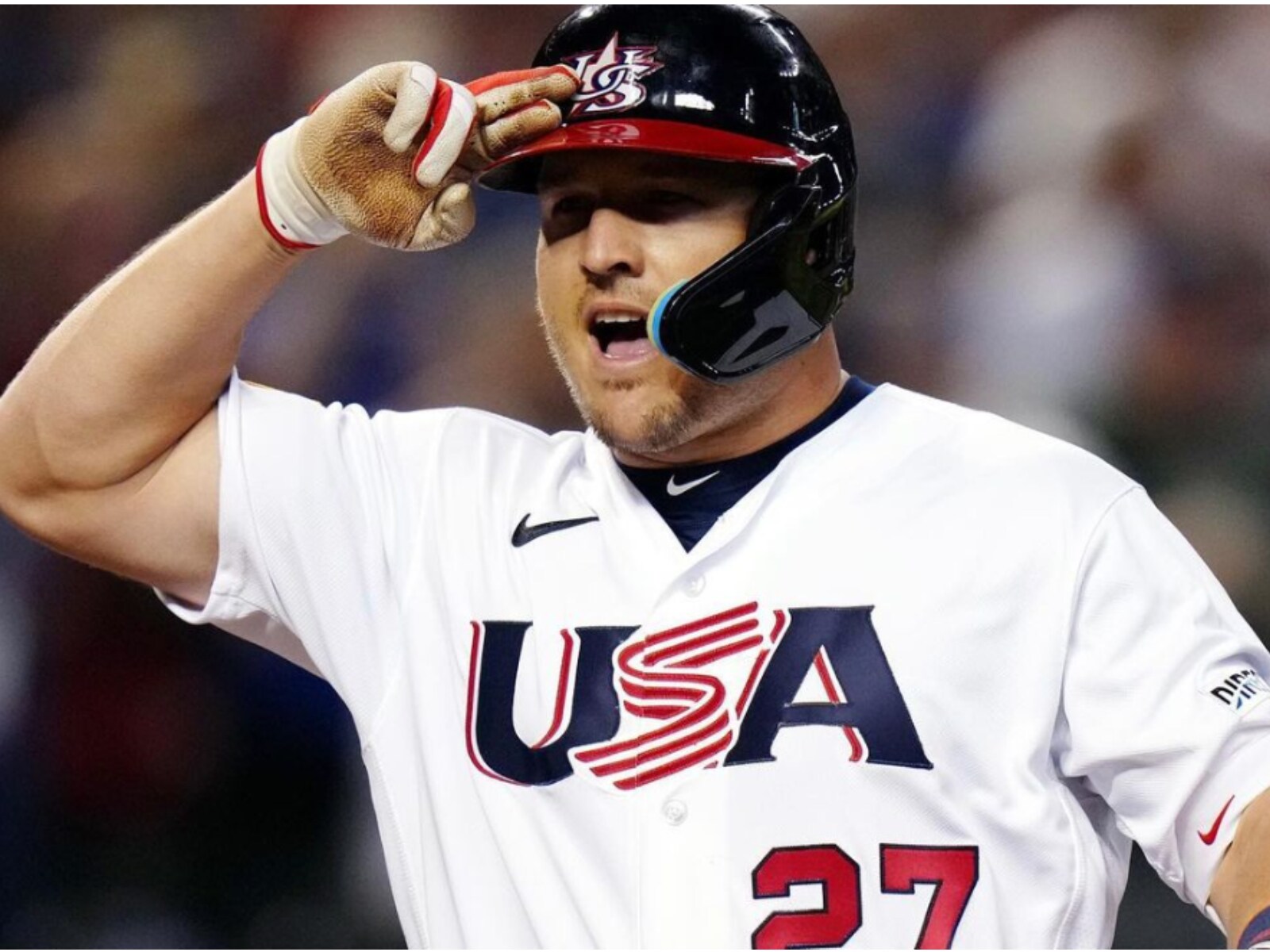 WBCアメリカ代表・マイク・トラウト、カナダ戦でホームランを放ち大