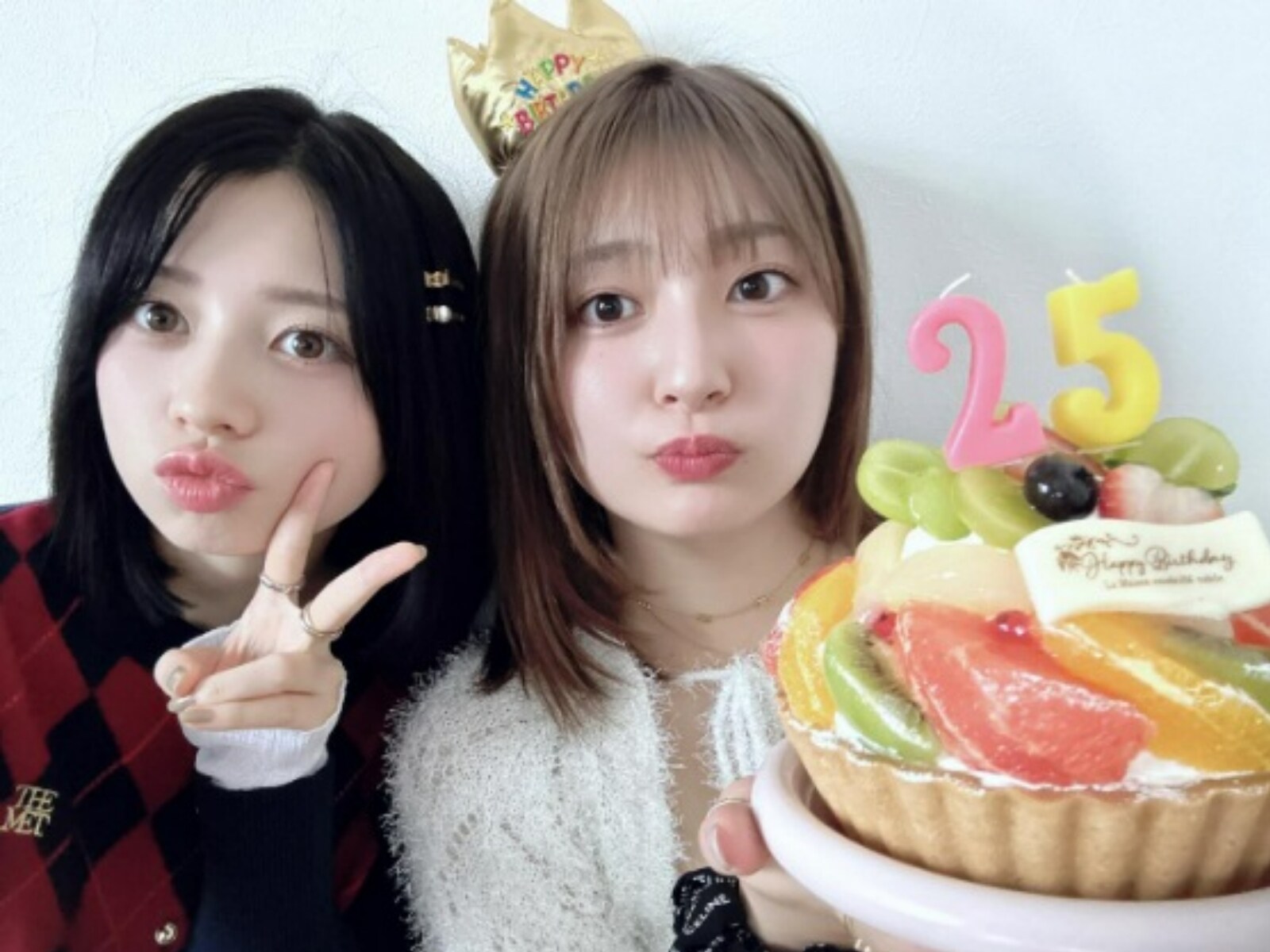 びっくりしたぁ…」桜田ひより、吉川愛の誕生日を祝うツーショットに
