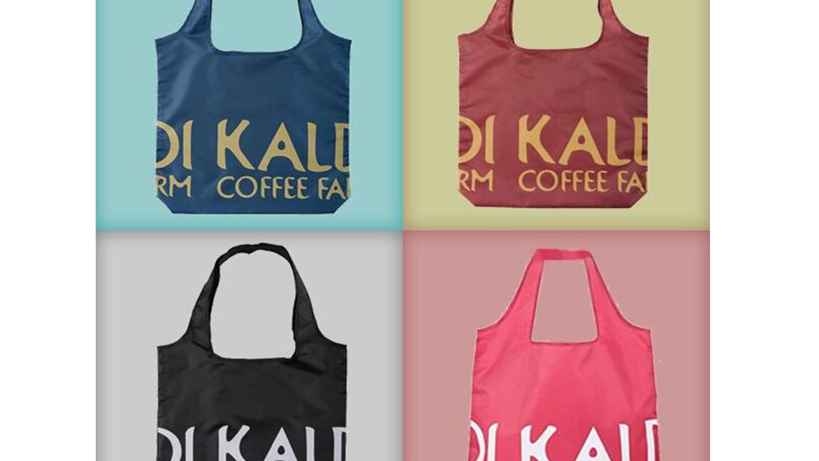 カルディ】Web限定カラーも！ 大人気の「エコバッグ」が4色セットで 