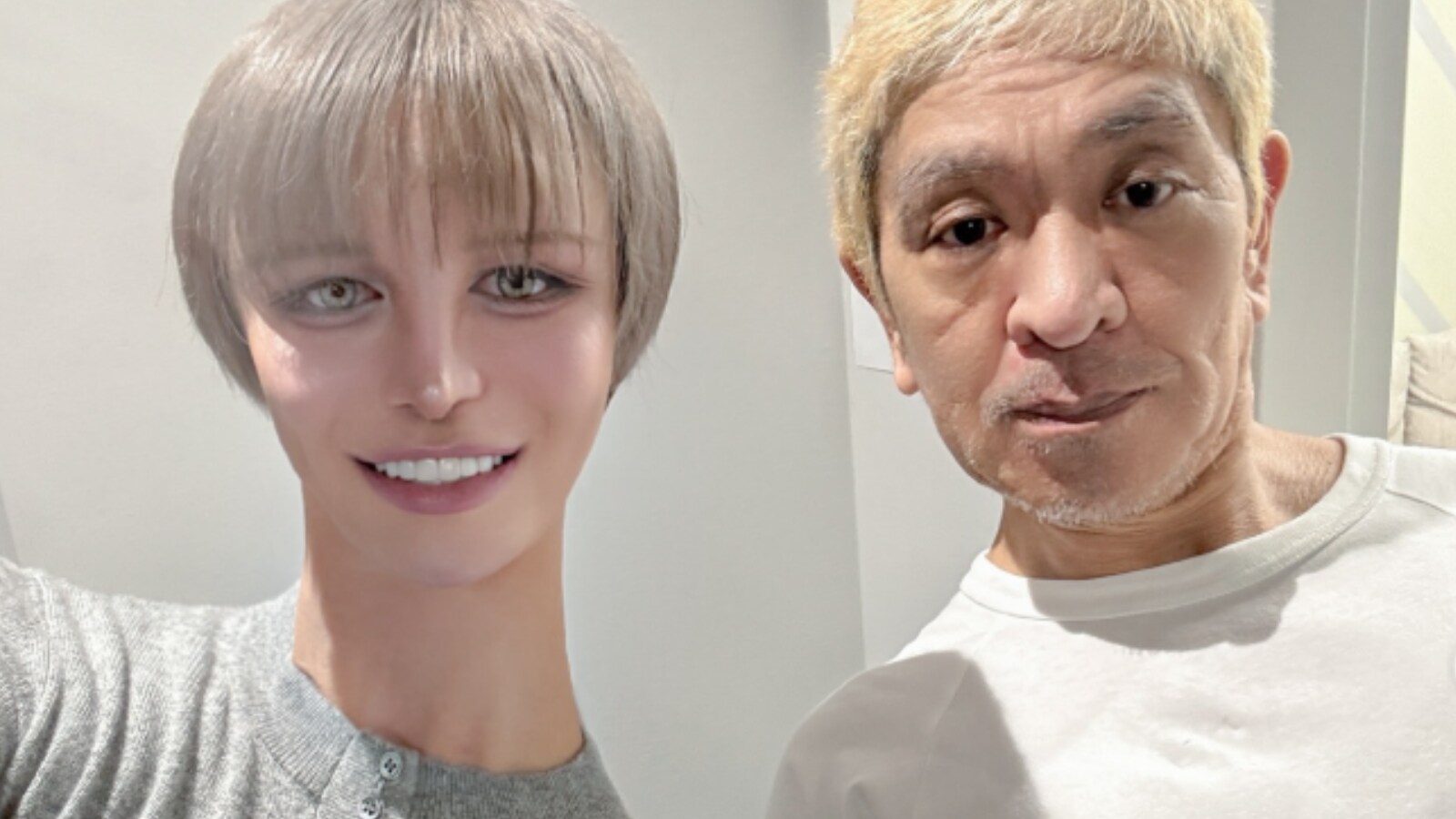左AIかと思った」Matt、松本人志とのツーショットに反響「松ちゃん元気