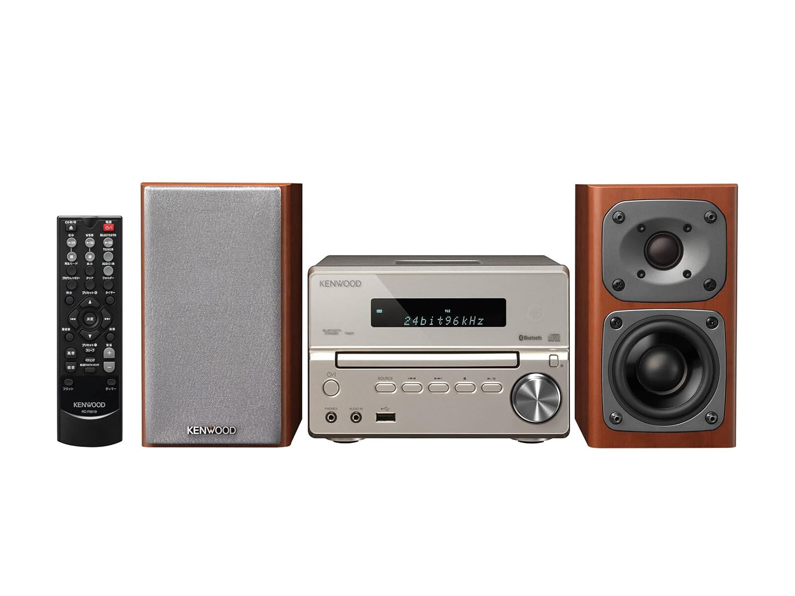 JVC Bluetoothミニコンポ 音源に忠実なハイレゾサウンドを楽しめる。JVCケンウッドのミニコンポ