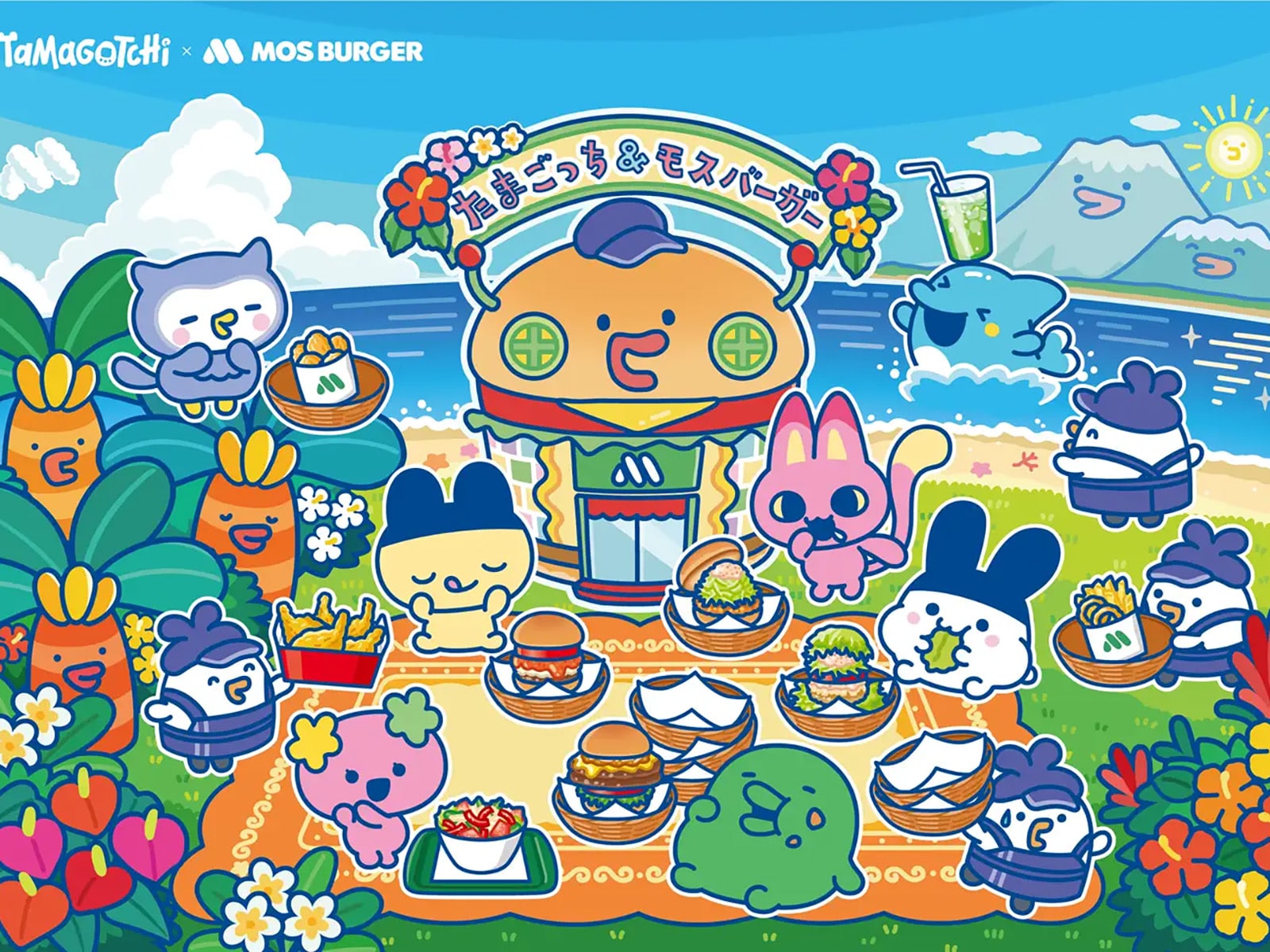 数量限定】「たまごっち×モスバーガー」コラボおまけが登場中！ 描き